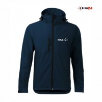 DĚTSKÁ softshell bunda HASIČI STŘÍBRNÝ REFLEXNÍ tisk